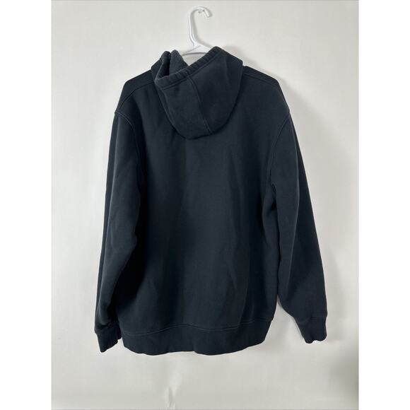 Eddie Bauer Mens Zip Up Hooded Jacket Dark Grey Size Large - Picture 5 of 5